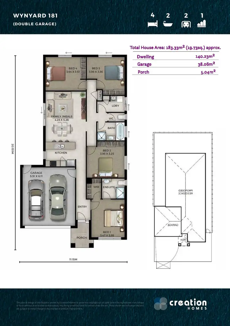 Floorplan of Homely house listing, Address available on request