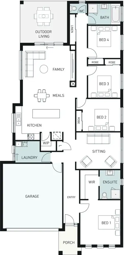 Floorplan of Homely house listing, Lot 26 Nancarrow Drive, Doreen VIC 3754