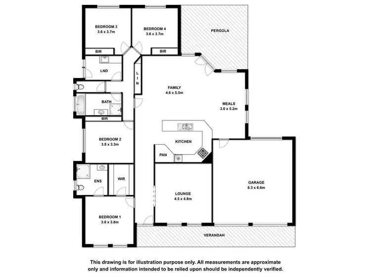 Floorplan of Homely house listing, 22 Saint Martins Drive, Mount Gambier SA 5290