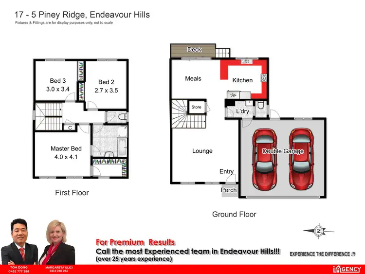 Floorplan of Homely townhouse listing, 17/5 Piney Ridge, Endeavour Hills VIC 3802