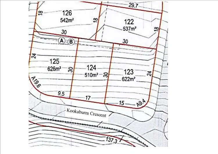 Floorplan of Homely land listing, LOT 124 Cockatoo Ct, Mullumbimby NSW 2482