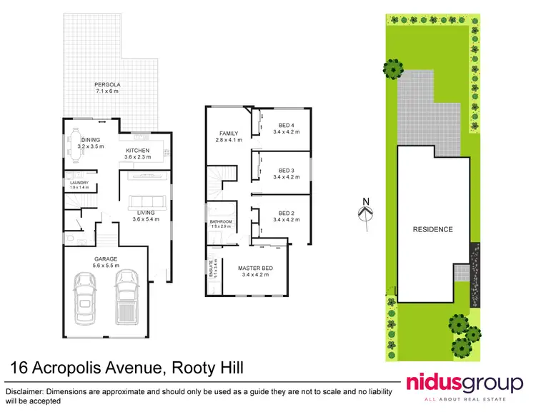 Floorplan of Homely house listing, 16 Acropolis Ave, Rooty Hill NSW 2766