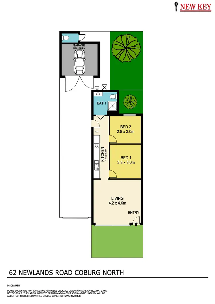 Floorplan of Homely house listing, 62 Newlands Road, Coburg North VIC 3058