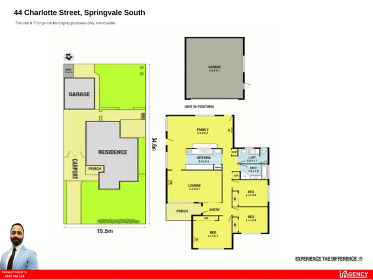 Floorplan of Homely house listing, 44 Charlotte Street, Springvale South VIC 3172