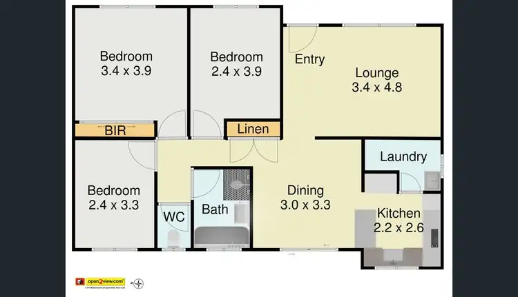 Floorplan of Homely villa listing, 7/4 Woodvale Close, Plumpton NSW 2761
