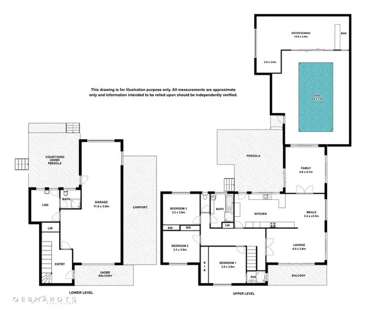 Floorplan of Homely house listing, 2 Palamountain Street, Mount Gambier SA 5290