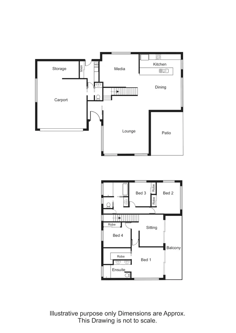 Floorplan of Homely house listing, 22 SUNBIRD DRIVE, Woree QLD 4868