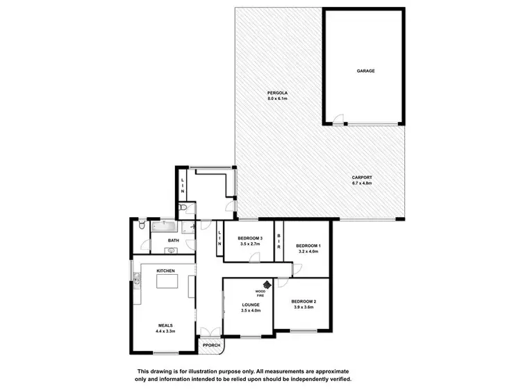 Floorplan of Homely house listing, 4 Shepherdson Road, Mount Gambier SA 5290