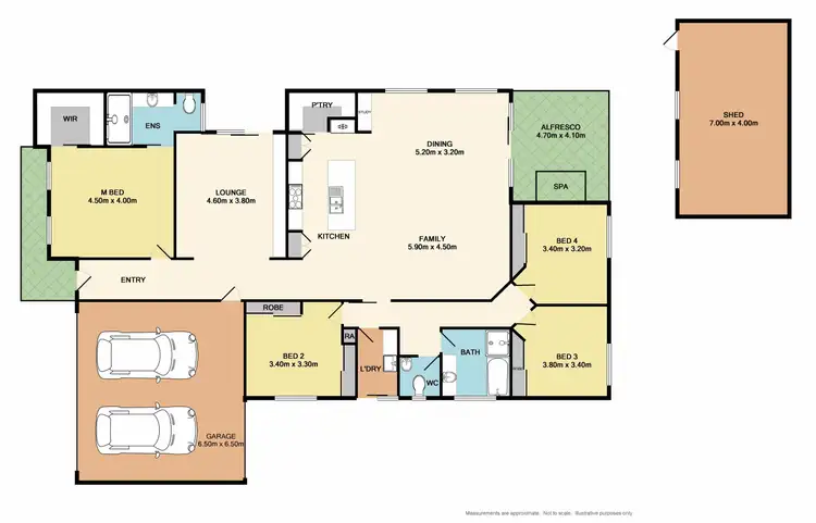 Floorplan of Homely house listing, Address available on request
