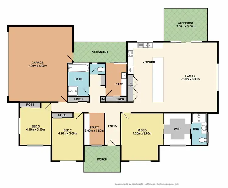 Floorplan of Homely house listing, 128 Stanton Drive, Thurgoona NSW 2640