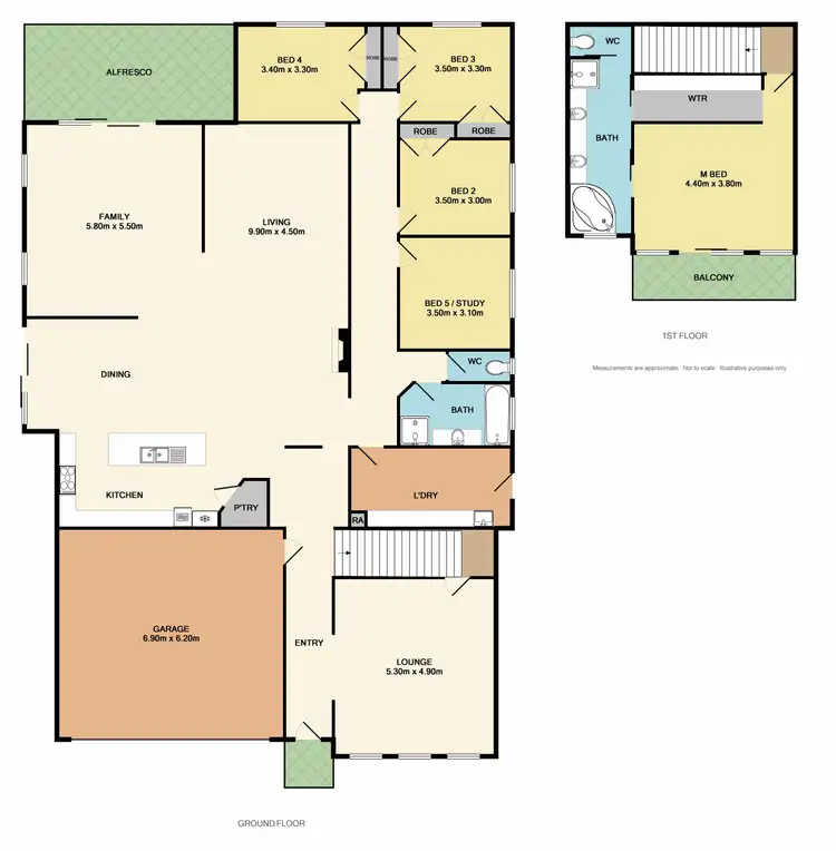Floorplan of Homely house listing, 7 Darga Place, Springdale Heights NSW 2641