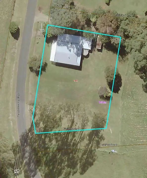 Floorplan of Homely house listing, 144 TEUTOBERG AVENUE, Witta QLD 4552