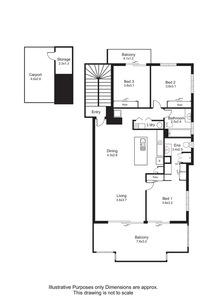 Floorplan of Homely unit listing, 38/1804 Captain Cook Highway, Clifton Beach QLD 4879