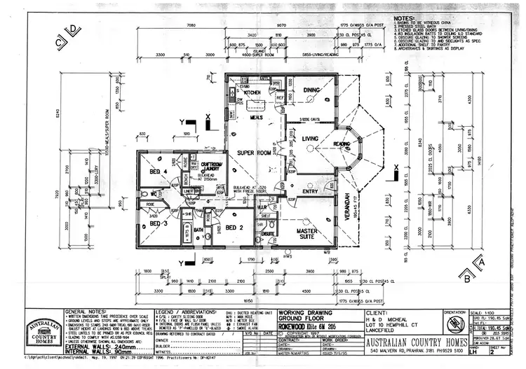 Floorplan of Homely house listing, 2 Hemphill Court, Lancefield VIC 3435