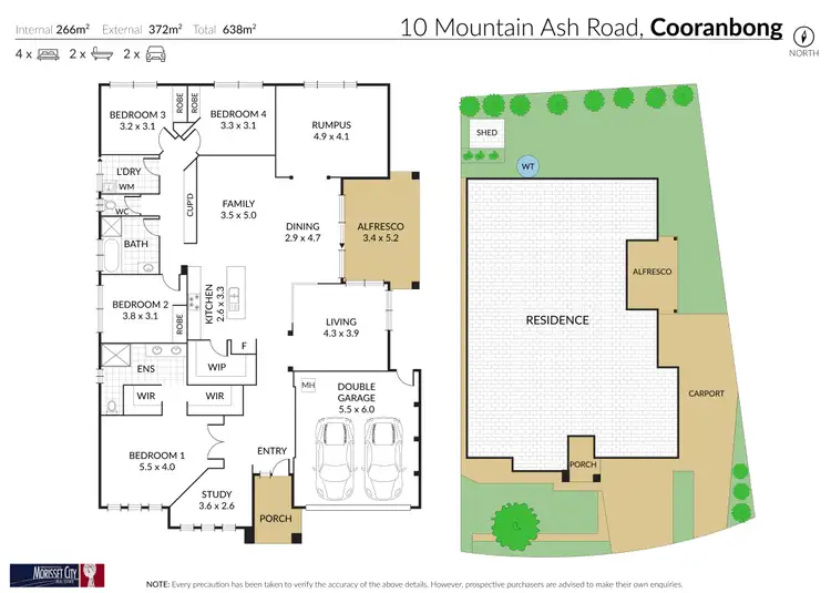 Floorplan of Homely house listing, 10 Mountain Ash Road, Cooranbong NSW 2265