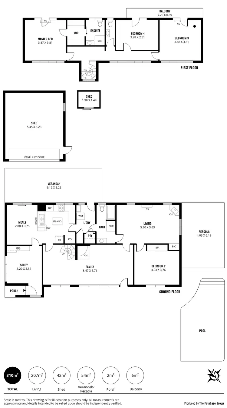 Floorplan of Homely house listing, 72 Onkaparinga Road, Bridgewater SA 5155