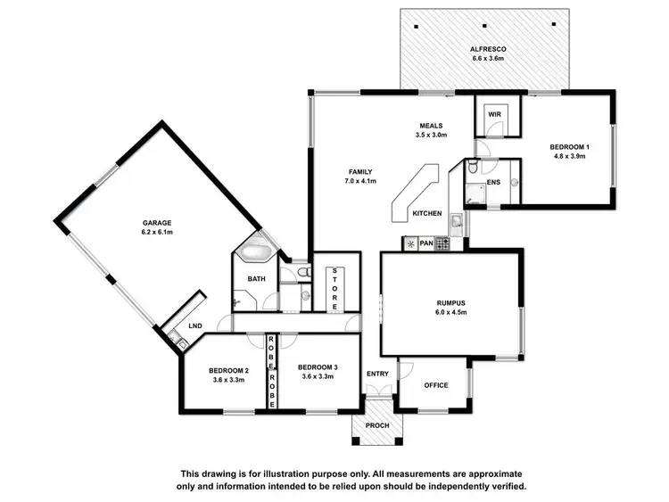 Floorplan of Homely house listing, 2 Skyline Place, Mount Gambier SA 5290
