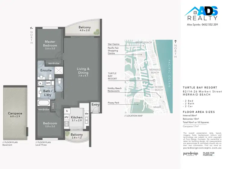 Floorplan of Homely unit listing, 82/14-26 Markeri Street, Mermaid Beach QLD 4218