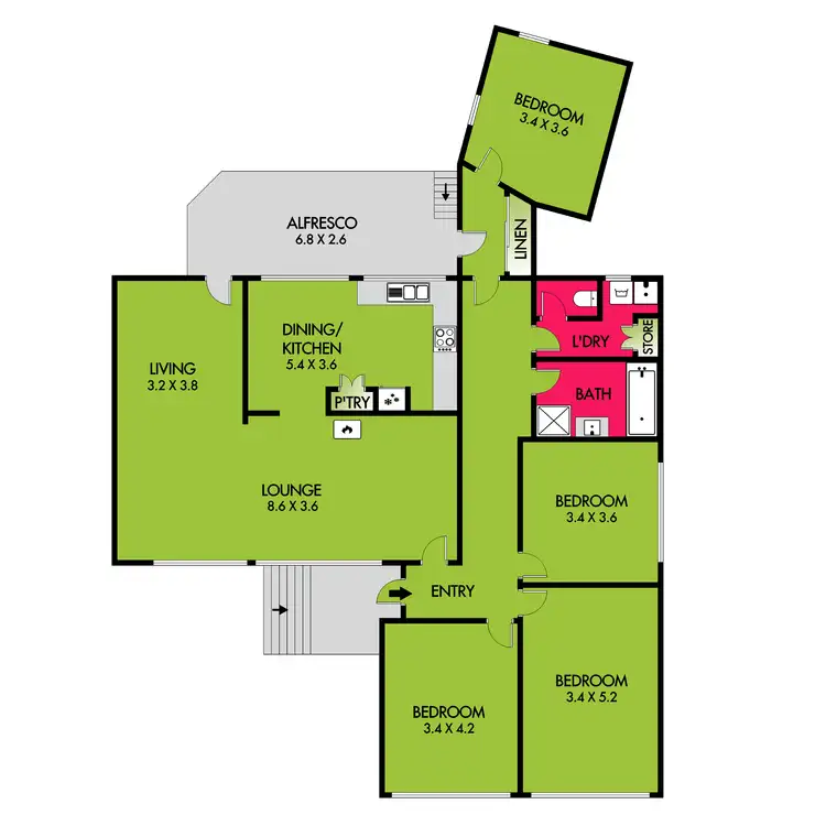 Floorplan of Homely house listing, 49 Libau Avenue, Bell Park VIC 3215
