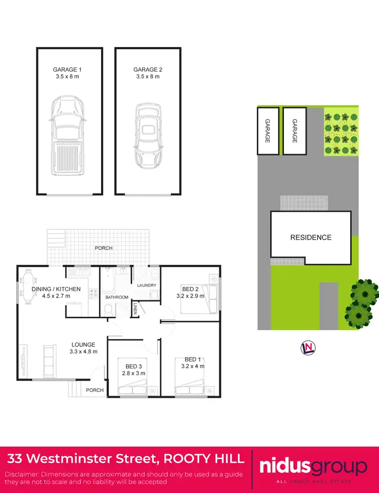 Floorplan of Homely house listing, 33 Westminster St, Rooty Hill NSW 2766