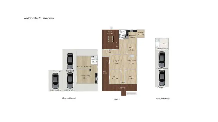 Floorplan of Homely house listing, 6 Mccosker Street, Riverview QLD 4303