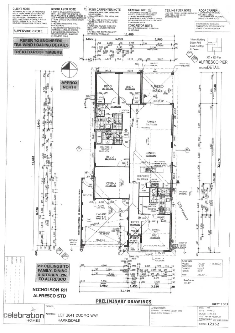 Floorplan of Homely house listing, 5 Duomo Way, Harrisdale WA 6112