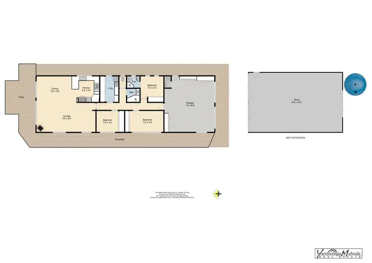 Floorplan of Homely house listing, 14 McMillan Street, Yarrawonga VIC 3730