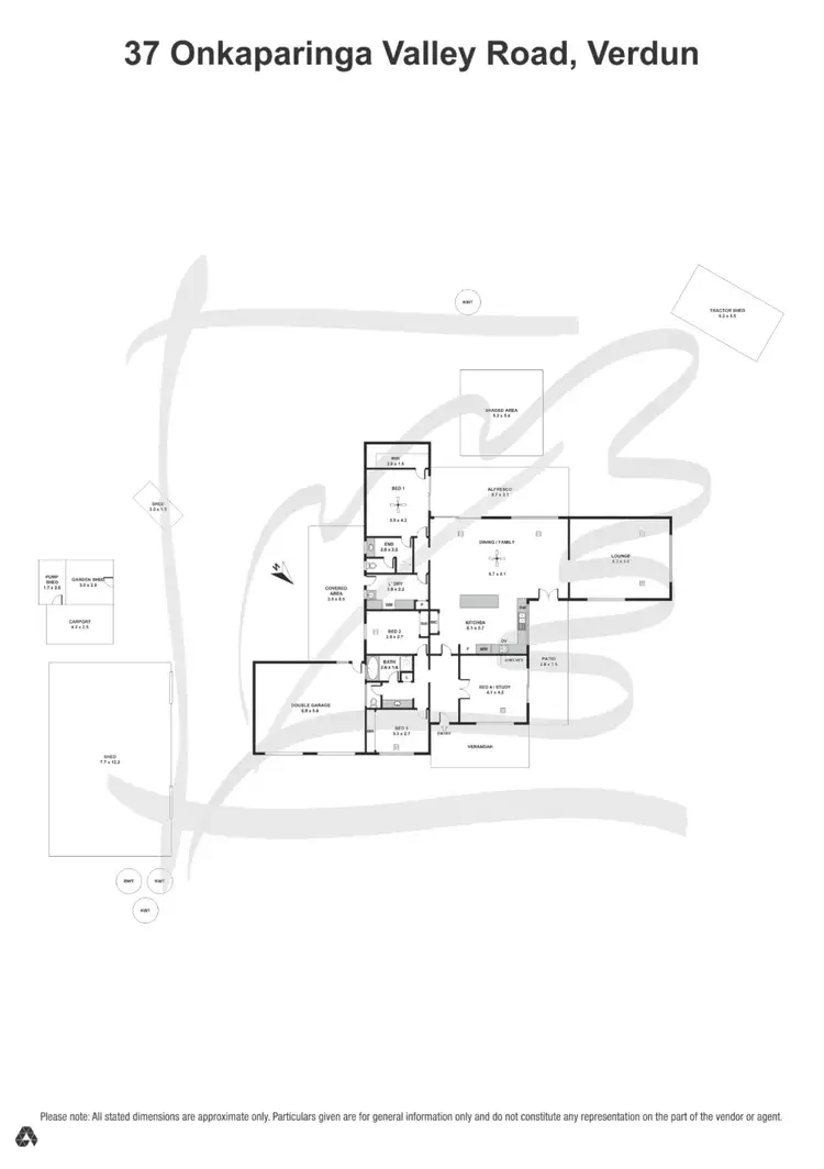 Floorplan of Homely rural property listing, 37 Onkaparinga Valley Road, Verdun SA 5245