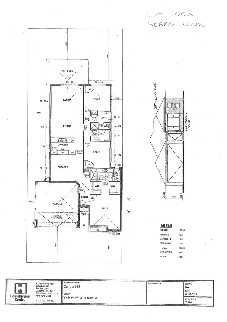 Floorplan of Homely house listing, 20 Hearst Link, Piara Waters WA 6112