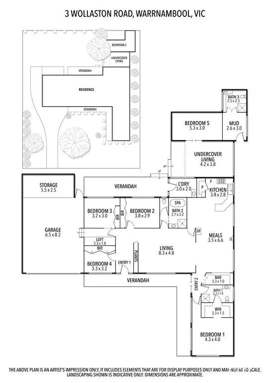 Floorplan of Homely house listing, 3 Goodall Street, Warrnambool VIC 3280