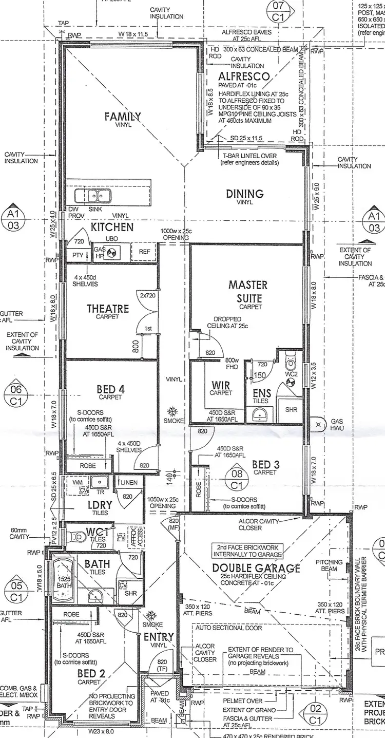 Floorplan of Homely house listing, 9 Karril Turn, Yanchep WA 6035