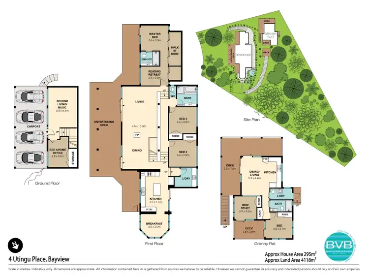 Floorplan of Homely house listing, 4 Utingu Place, Bayview NSW 2104