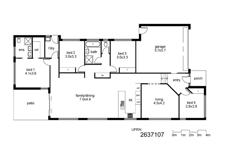 Floorplan of Homely house listing, Address available on request