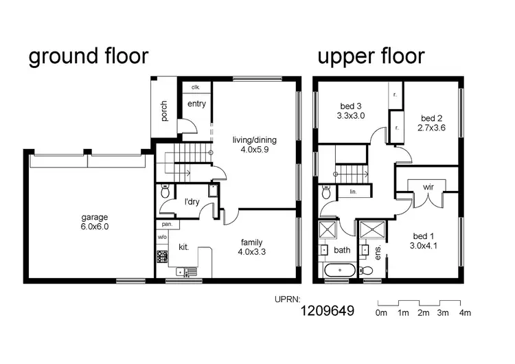 Floorplan of Homely semi-detached listing, 49B Arthur Phillip Drive, North Richmond NSW 2754