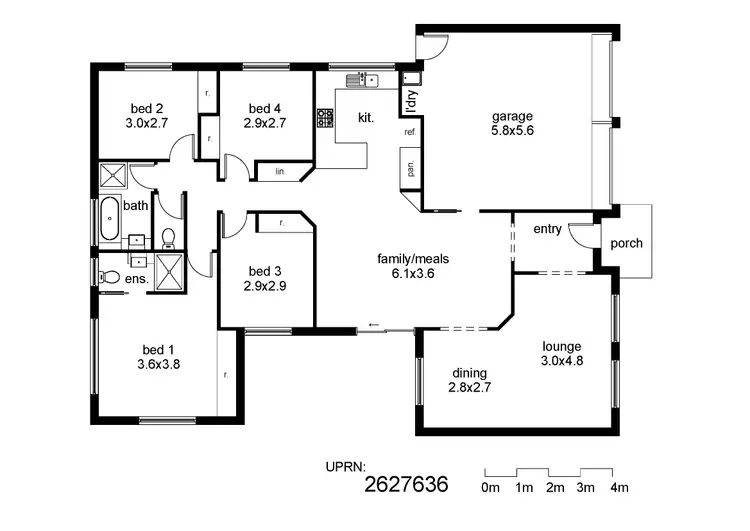 Floorplan of Homely house listing, Address available on request