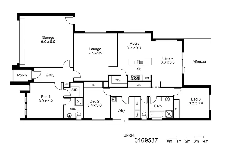 Floorplan of Homely house listing, Address available on request