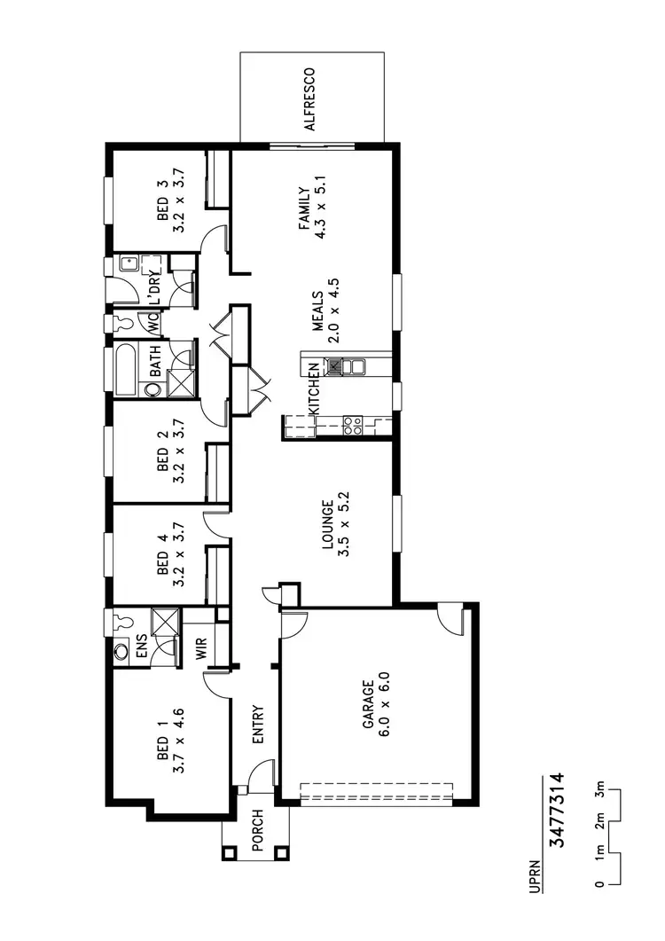 Floorplan of Homely house listing, Address available on request