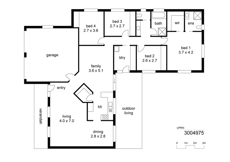 Floorplan of Homely house listing, Address available on request