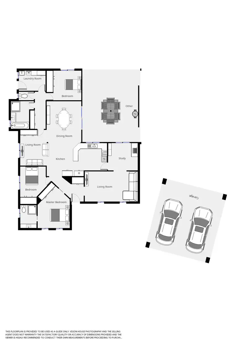Floorplan of Homely house listing, 6 Emily Court, Mildura VIC 3500