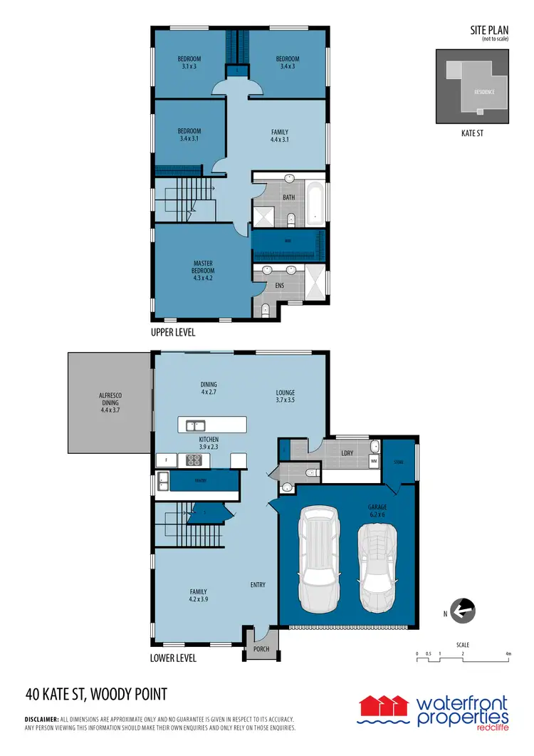 Floorplan of Homely house listing, 40 KATE STREET, Woody Point QLD 4019