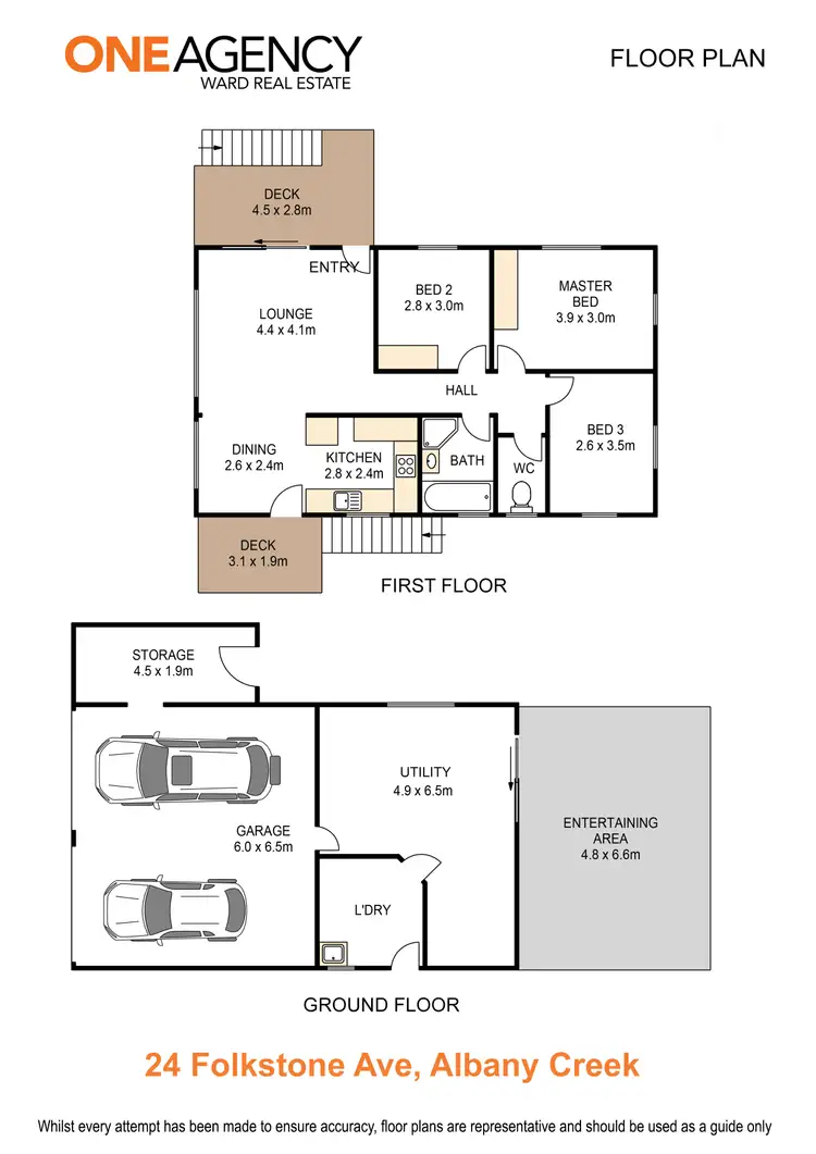 Floorplan of Homely house listing, 24 Folkstone Avenue, Albany Creek QLD 4035