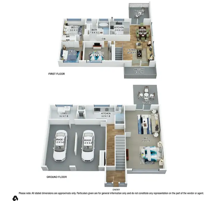 Floorplan of Homely house listing, 11 Bradley Avenue, Miami QLD 4220