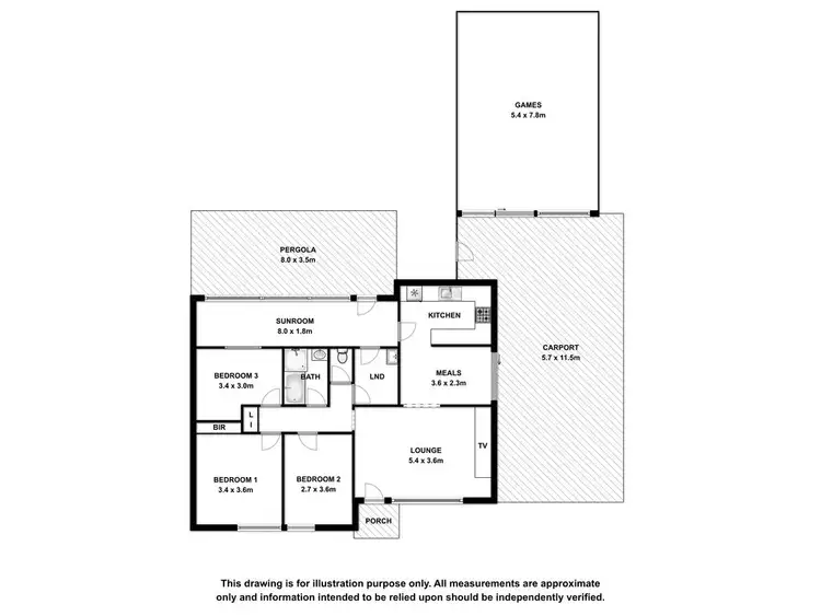 Floorplan of Homely house listing, 1 Millhouse Street, Millicent SA 5280