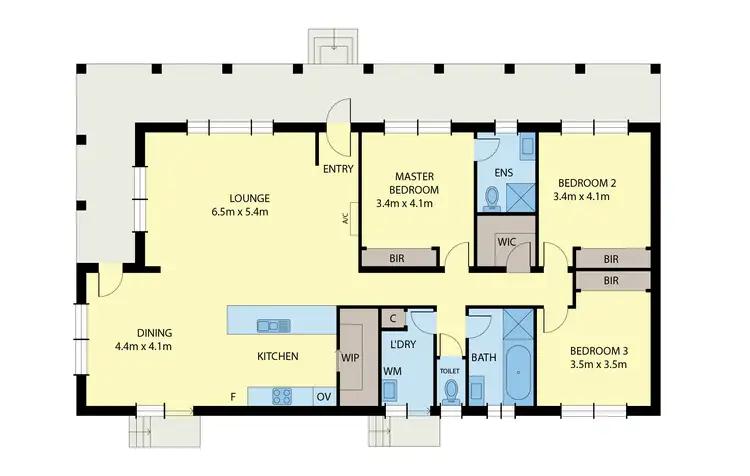 Floorplan of Homely house listing, 390 Coombs Road, Kinglake West VIC 3757