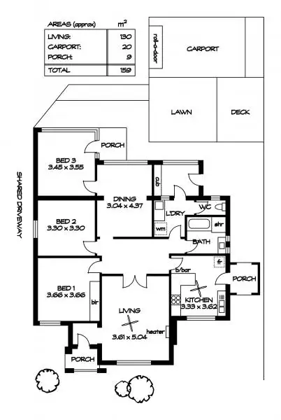 Floorplan of Homely house listing, 34 Shierlaw Street, Richmond SA 5033