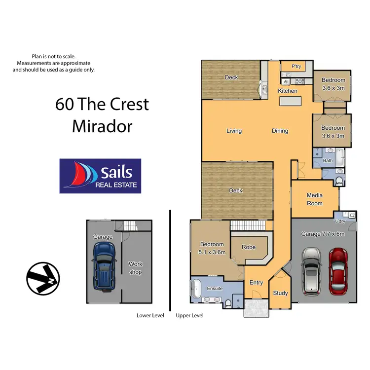 Floorplan of Homely house listing, 60 The Crest, Merimbula NSW 2548