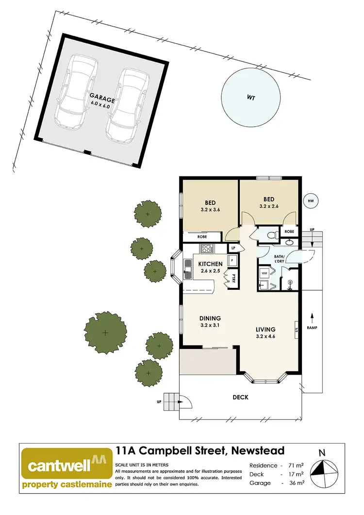 Floorplan of Homely house listing, 11a Campbell Street, Newstead VIC 3462