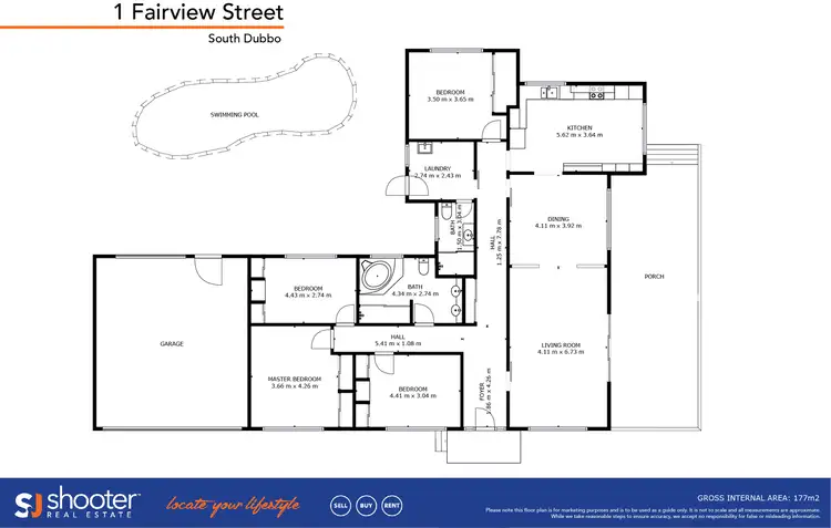 Floorplan of Homely house listing, 1 Fairview Street, Dubbo NSW 2830