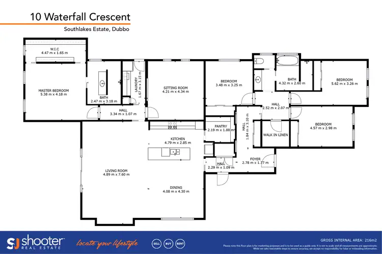 Floorplan of Homely house listing, 10 Waterfall Crescent, Dubbo NSW 2830