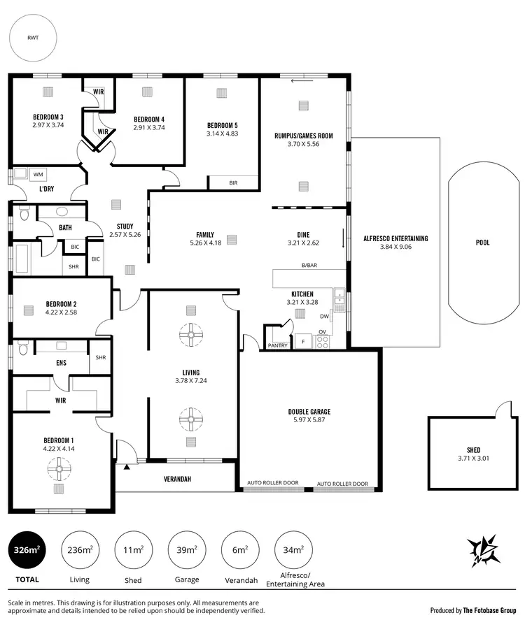 Floorplan of Homely house listing, 4 Barrow Court, Mount Barker SA 5251